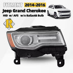 HID Projector Headlight w/AFS for Jeep Grand Cherokee (2014–2016)