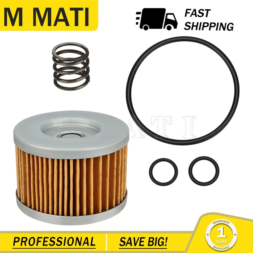 Oil Filter & O-Ring & Spring for Honda TRX300 TRX300FW TRX300EX TRX400FW TRX250R (1993–2006)