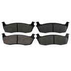 Set of 4 Akebono ProACT Rear Ceramic Disc Brake Pads for Expedition Navigator Town Car (1997–2002)