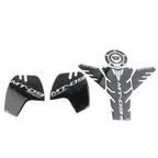 3D Carbon Fiber Tank Pad Traction Decal for Yamaha MT-09 (2014-2023)
