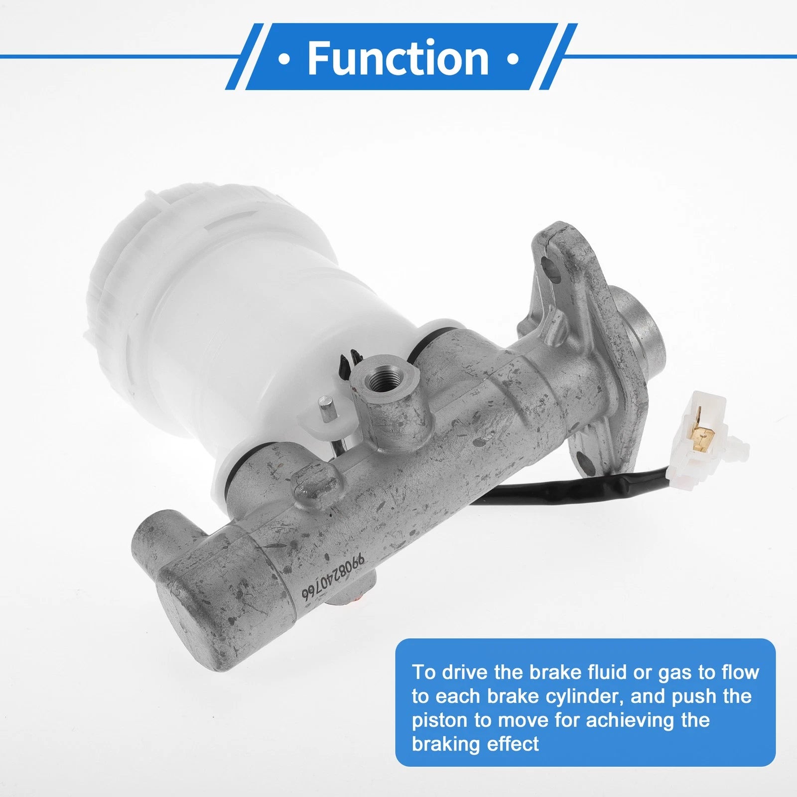 Brake Master Cylinder with Reservoir No.MB618717 for Mitsubishi Montero (1992–2000)