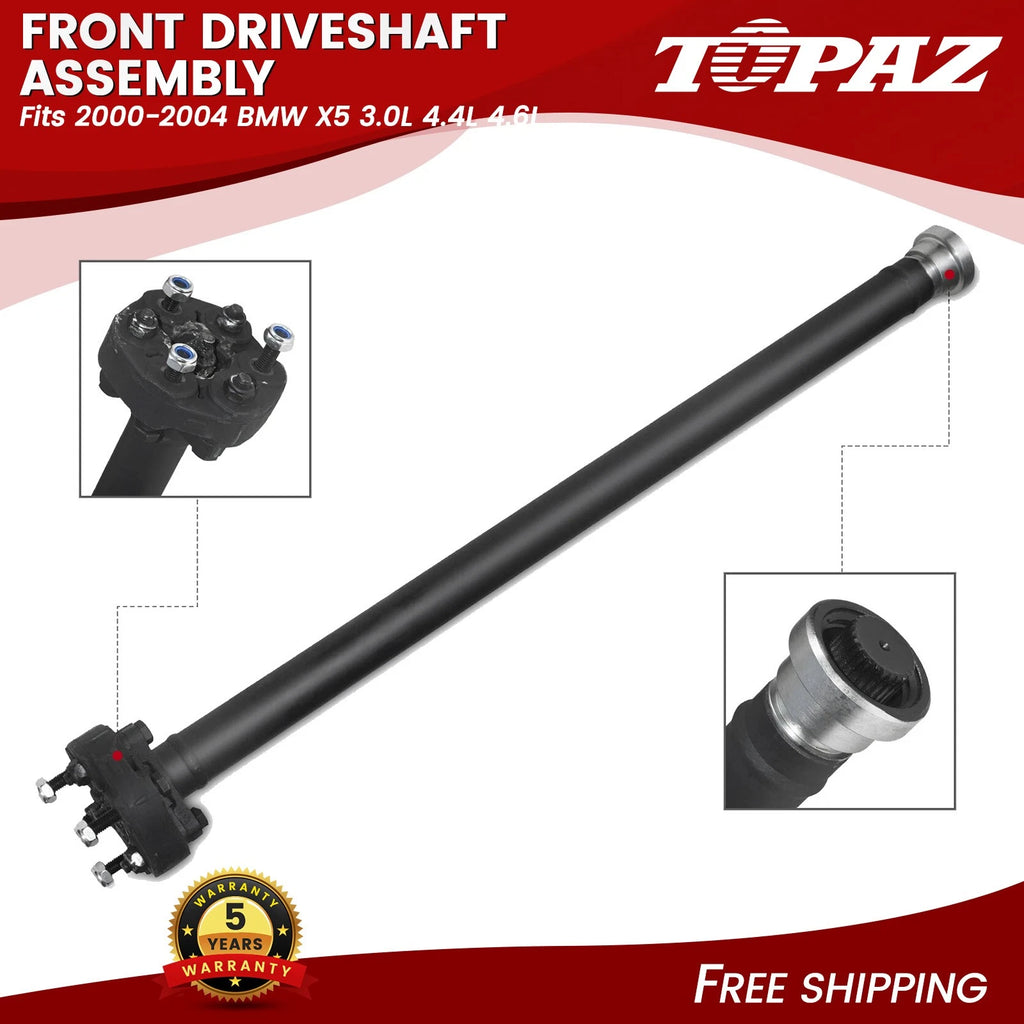 Front Driveshaft Assembly for BMW X5 (2000–2003) AWD