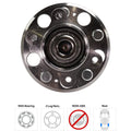 Set of 2 Wheel Hubs for Hyundai Elantra (2007–2010) Rear 5 Lug with Bearing