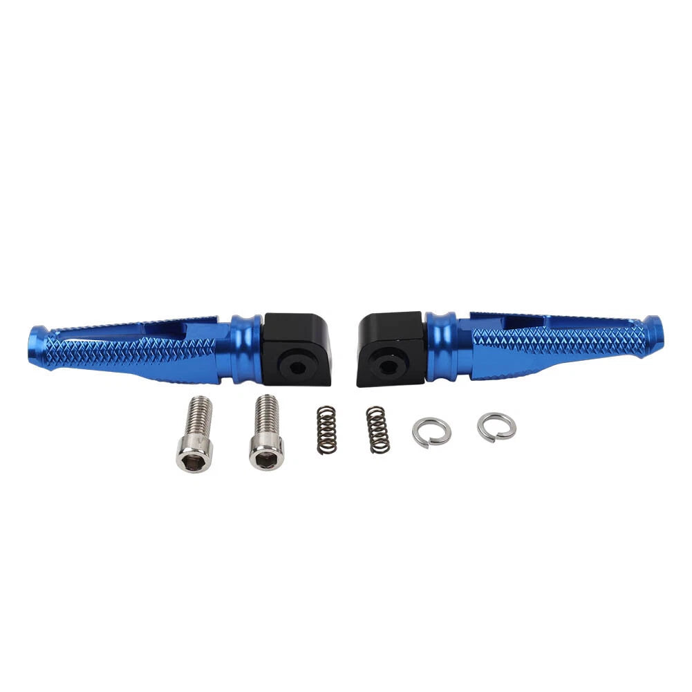 2X Footrest Foot Pegs for Kawasaki Z300 Z400 Z650 Z900 ZX6R 636 (2015–2023)