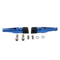 2X Footrest Foot Pegs for Kawasaki Z300 Z400 Z650 Z900 ZX6R 636 (2015–2023)