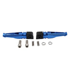 2X Footrest Foot Pegs for Kawasaki Z300 Z400 Z650 Z900 ZX6R 636 (2015–2023)