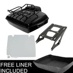 Chopped Trunk Pad Mount Rack Base Plate for Harley Touring Glide (2014–2026)