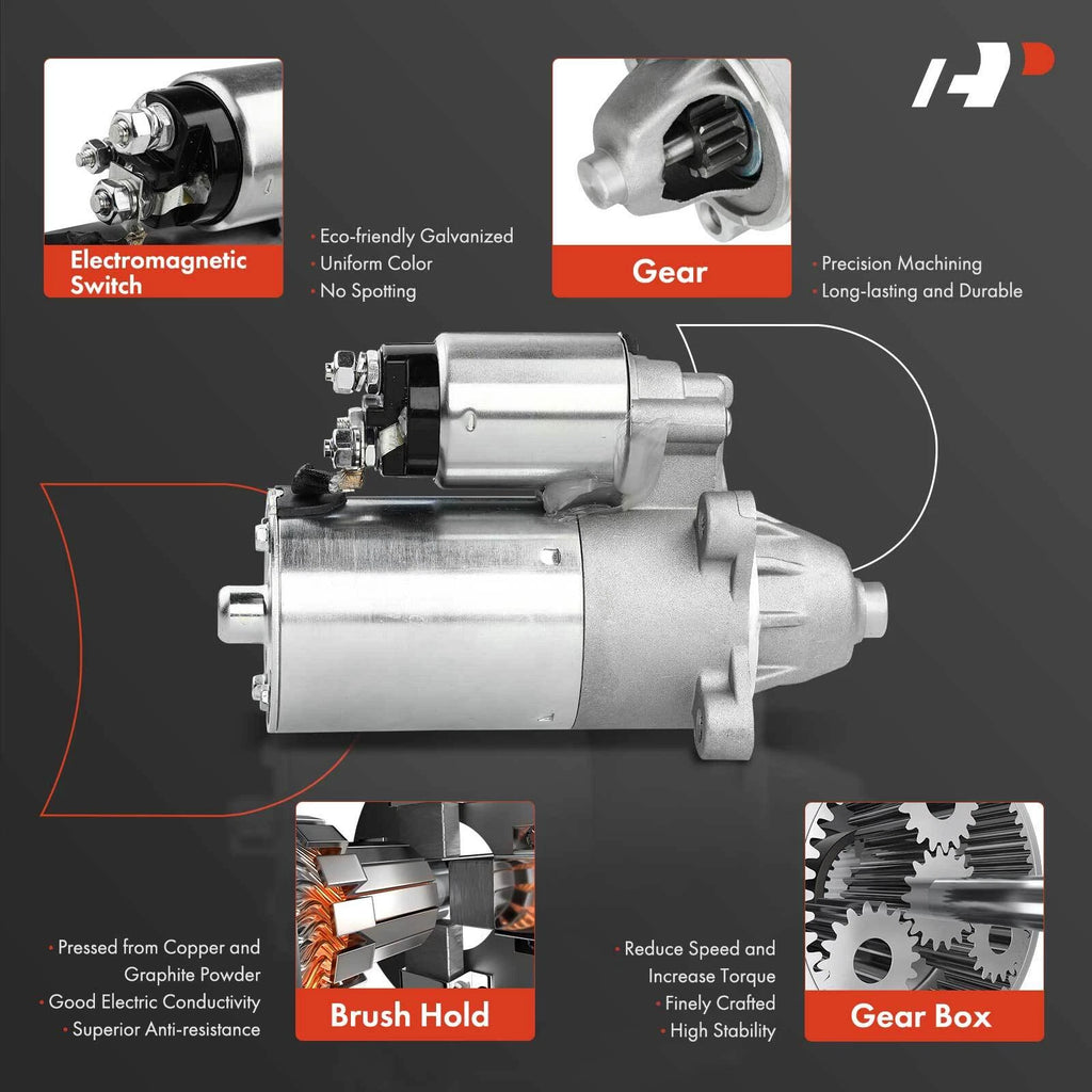 Starter for Ford F-250 F-350 F-550 Super Duty (2009–2010)