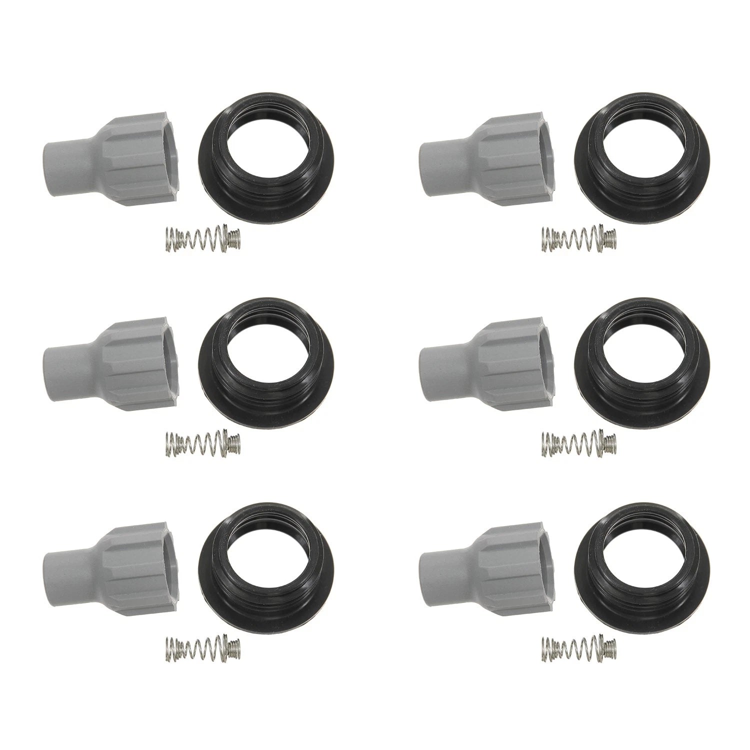 Set of 6 Direct Ignition Coil Boot Kit for Acadia Camaro Colorado Equinox (2007–2019)