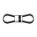 Set of 2 Fan Generator Alternator Belts for Case 730 830 A21457