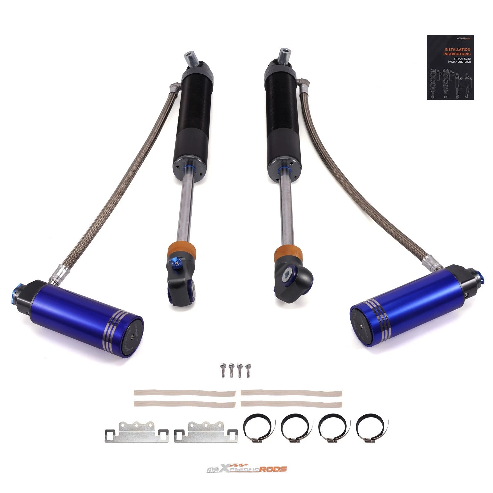 2X Front Reservoir Shocks for Jeep Gladiator (2020-2023)