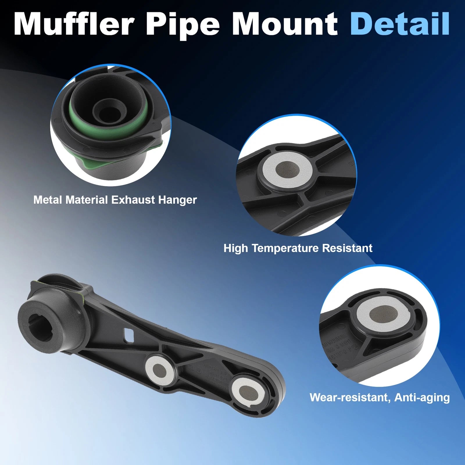 Rear Left Tail Pipe Muffler Hanger for Chevy Traverse (2018–2024) 84160333