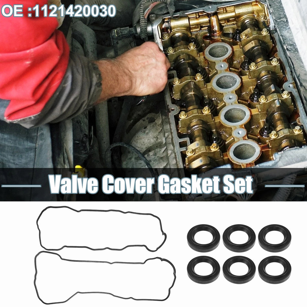 Set of 1 Valve Cover Gasket for Toyota Highlander 3.0L (2001–2003) No.1121420030