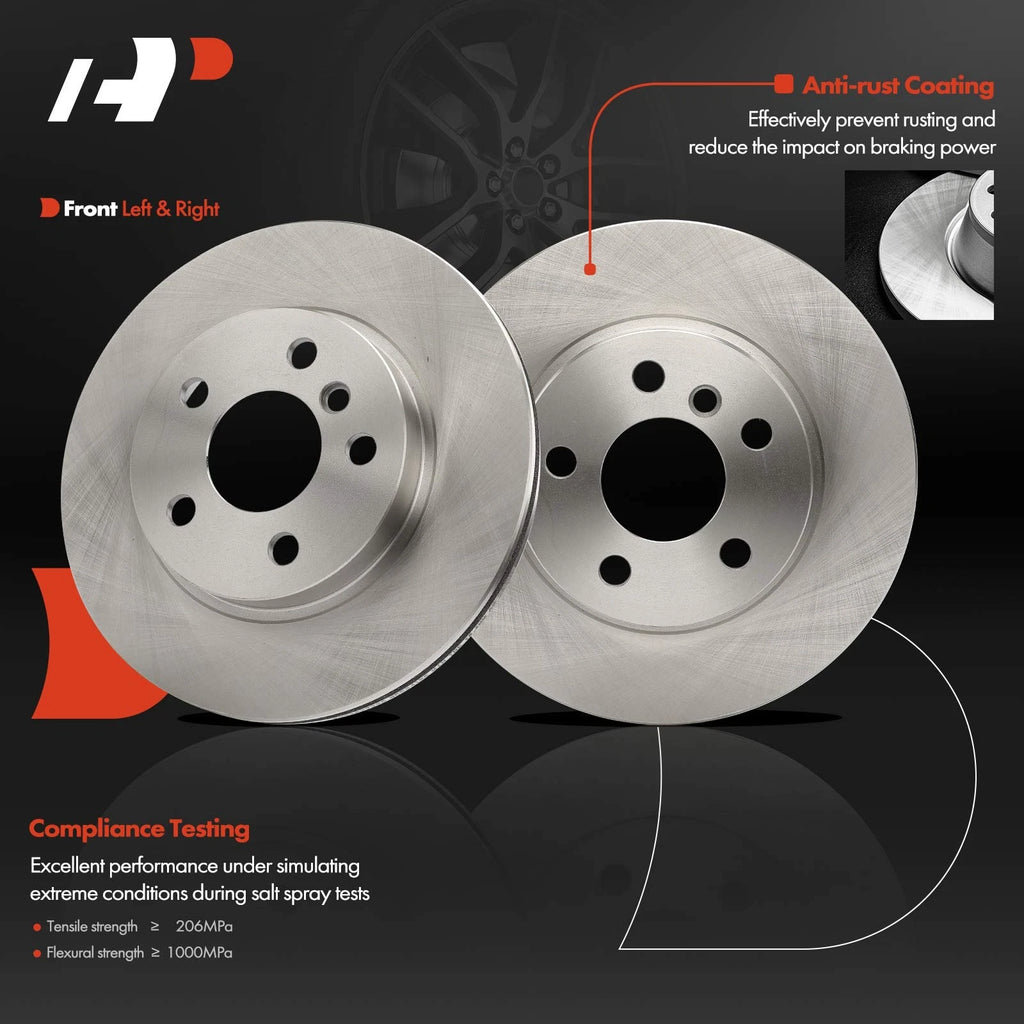 Front Disc Brake Rotors for BMW i3 I01 (2014-2021)