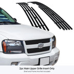 Stainless Black Billet Grill for Chevy Trailblazer (2006-2009)