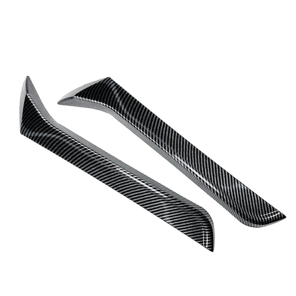 Carbon Fiber Look Rear Window Spoiler Wings for VW T-ROC (2017–2024)