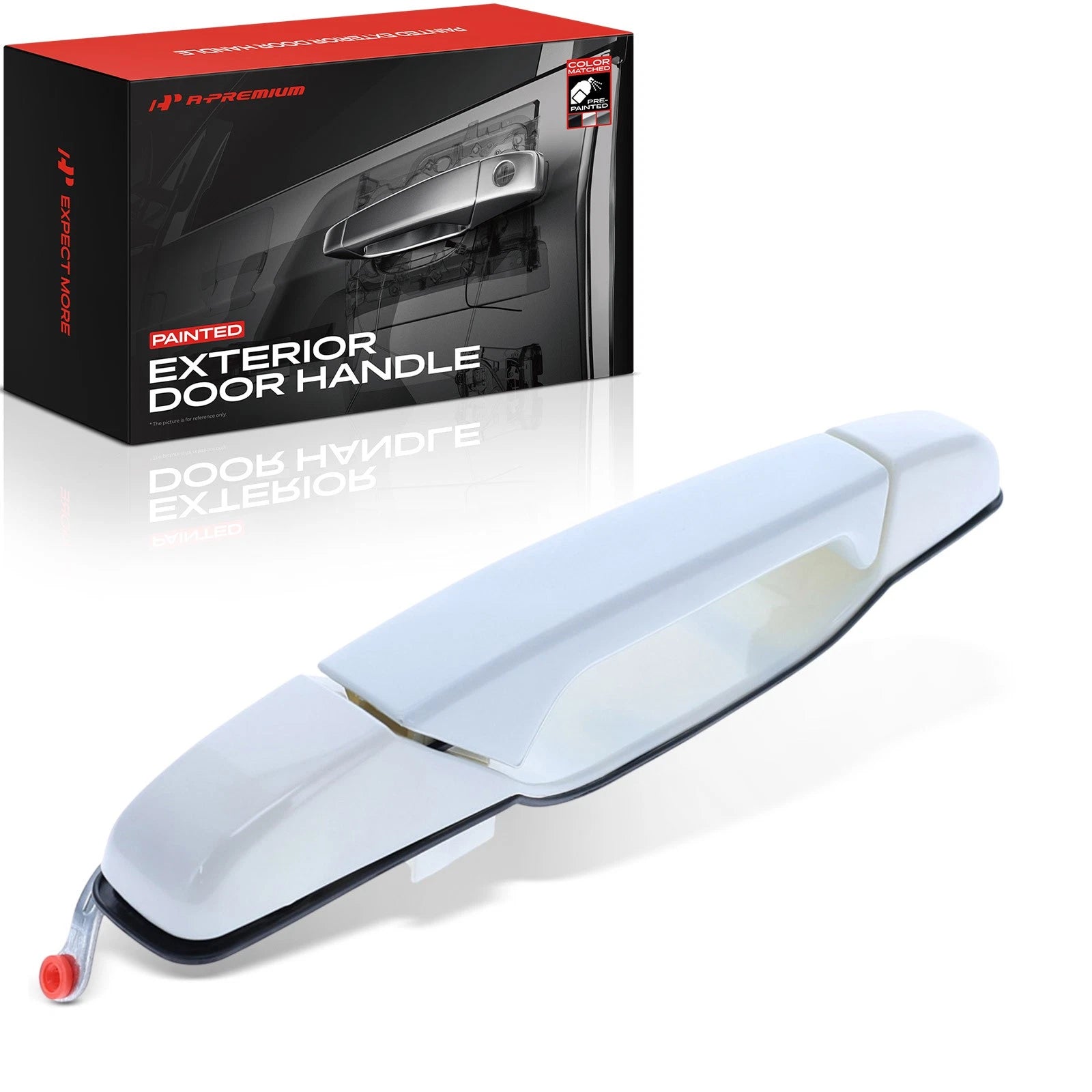 Rear Right Door Handle for Chevy GMC Cadillac (Olympic White)