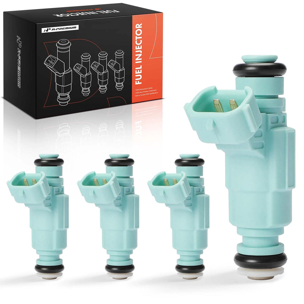 Set of 4 Fuel Injectors for Hyundai Elantra (2006–2012) Kia Soul (2009–2013)
