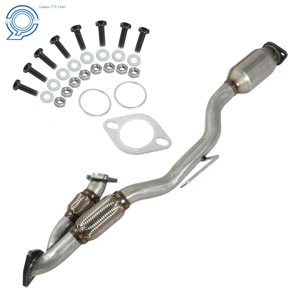 Rear Catalytic Converter Exhaust Flex Y-Pipe for Nissan Murano 2009–2014