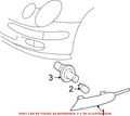 Driver Left Side Marker Turn Signal Light for MB W211 (2003–2009)