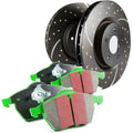 Set of 2 Brake Disc and Pad Kits for BMW X5 (2009–2015)