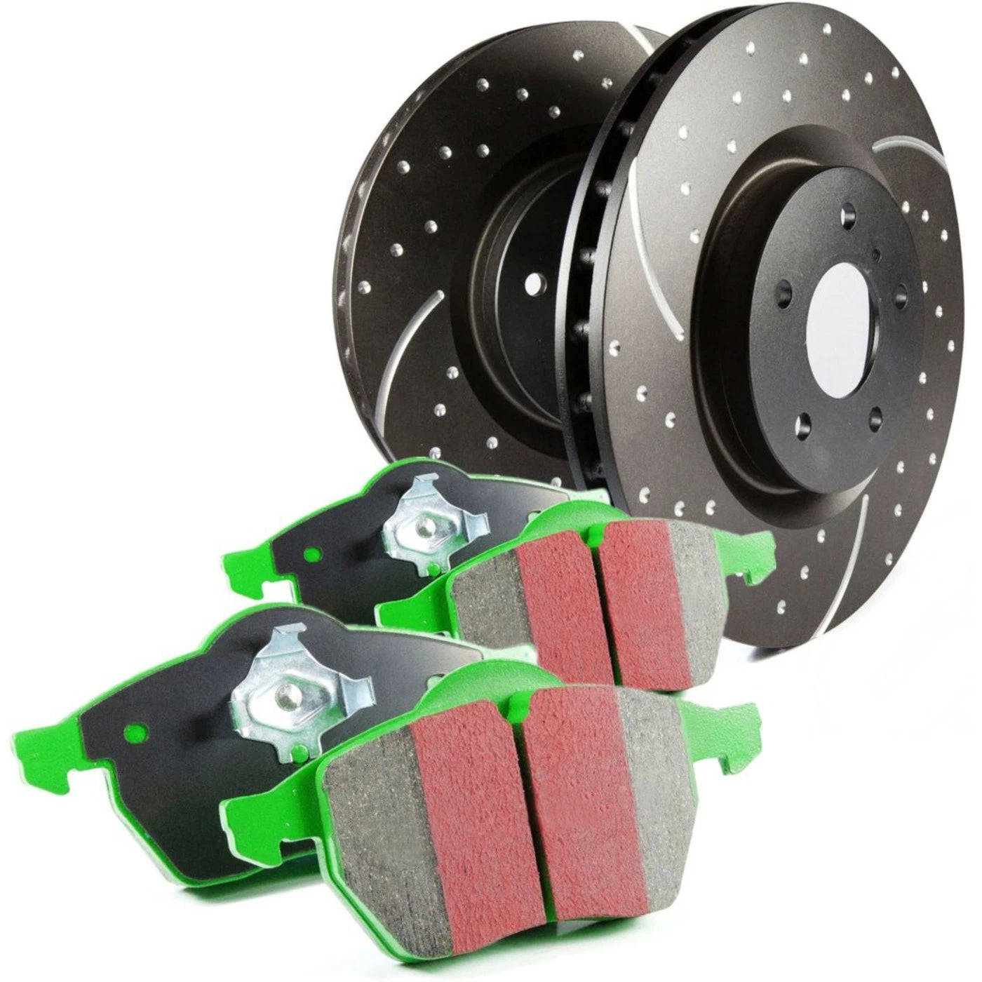 Set of 2 Brake Disc and Pad Kits for BMW X5 (2009–2015)