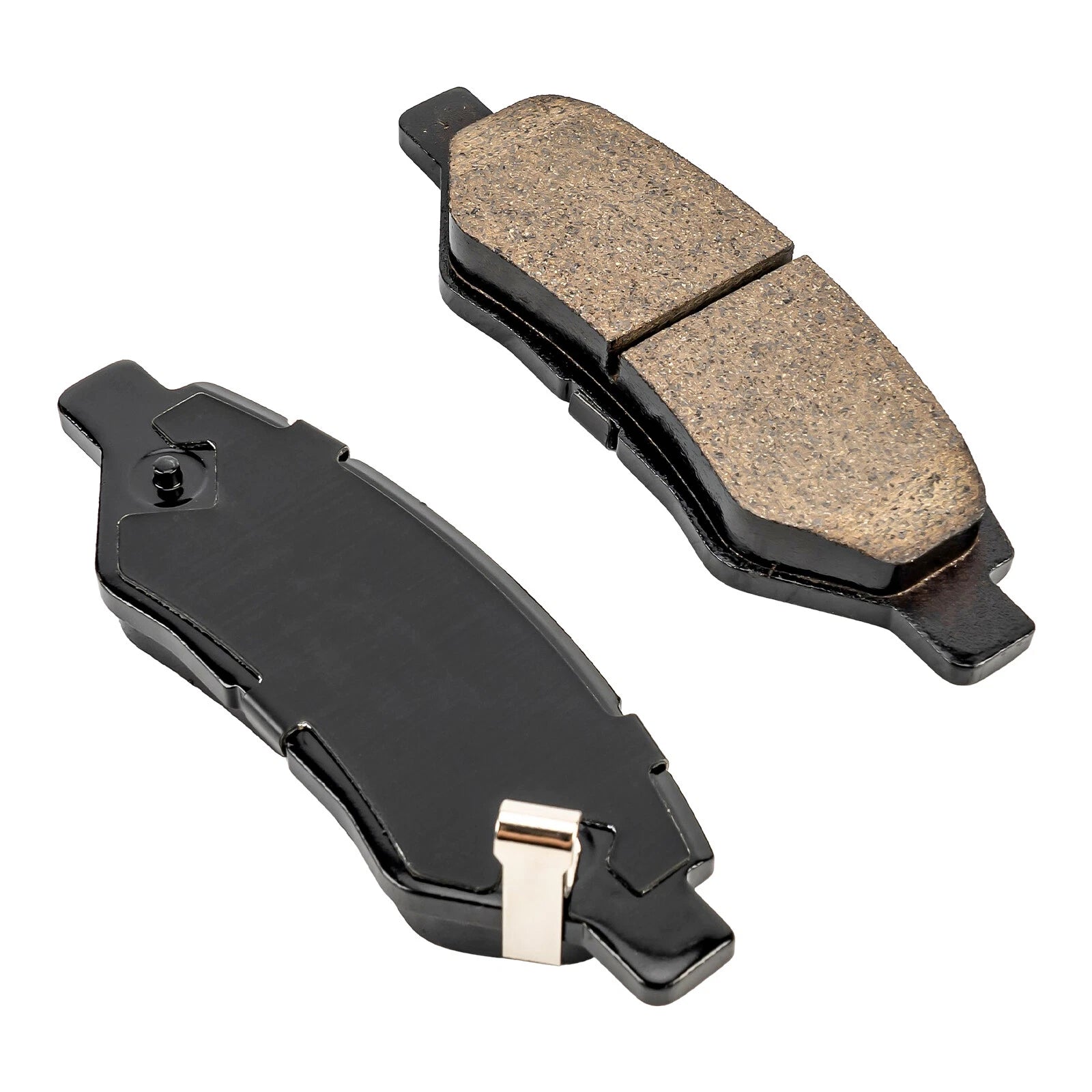 Rear Ceramic Brake Pads with Hardware for Cadillac CTS Chevy Camaro Saab 9-4X (2009–2016)