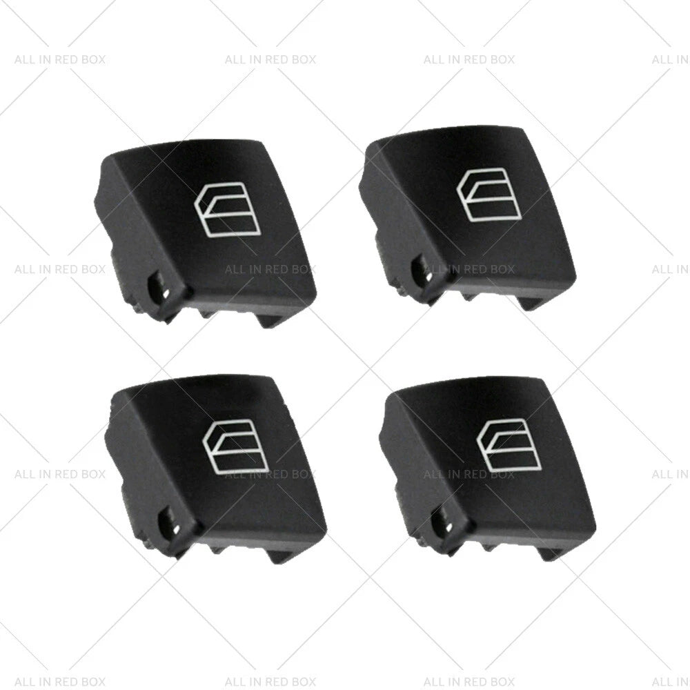 Set of 4 Window Switch Button Covers for Mercedes Benz ML W164 W212
