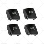 Set of 4 Window Switch Button Covers for Mercedes Benz ML W164 W212