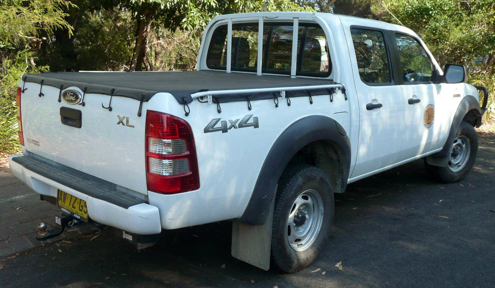 Glossy Black Tailgate Handle for Ford Ranger, Mazda BT50 (2006-2011)