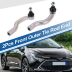 2X Front Outer Tie Rod Ends for Toyota RAV4 (2006–2019) No. 4504749135