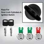 Door Lock Cylinders & Ignition Switch w/ Keys for Ford F150/F250/F350 (2001–2007)