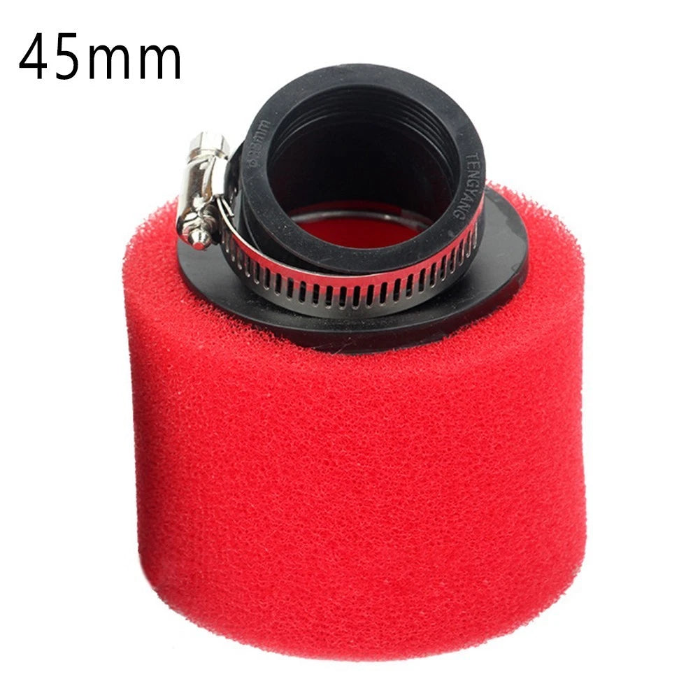 45mm Red Foam Air Filter for Mikuni 28mm, Molkt 26mm Carburetor