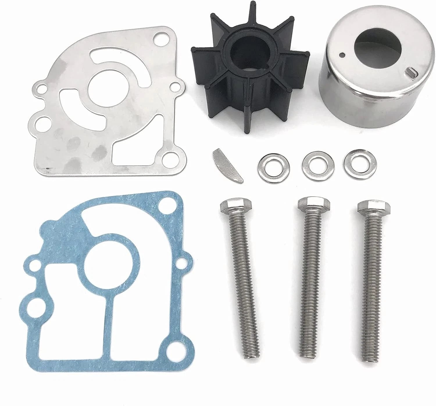 Water Pump Service Kit 47-803748 for Mercury Mariner 9.9-18 HP (2-S)