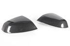 Carbon Style Side Wing Mirror Cap Covers for Audi Q5 (2018–2024)