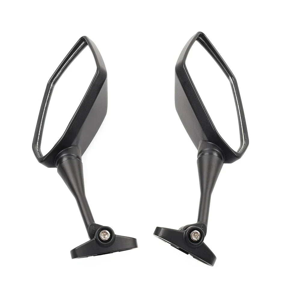 Black Rear View Side Mirrors for Honda CBR600RR (2003-2025)