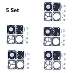 Set of 5 Carburetor Rebuild Kits for Walbro K1-MDC (Mac 140 130 110)