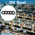 Set of 5 Oil Seal Rotary Shaft Seal 25x40x8mm for Various Models