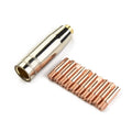 Set of 12 Power Nozzles 0.9mm M6 Contact Tube Holder for MB-15AK