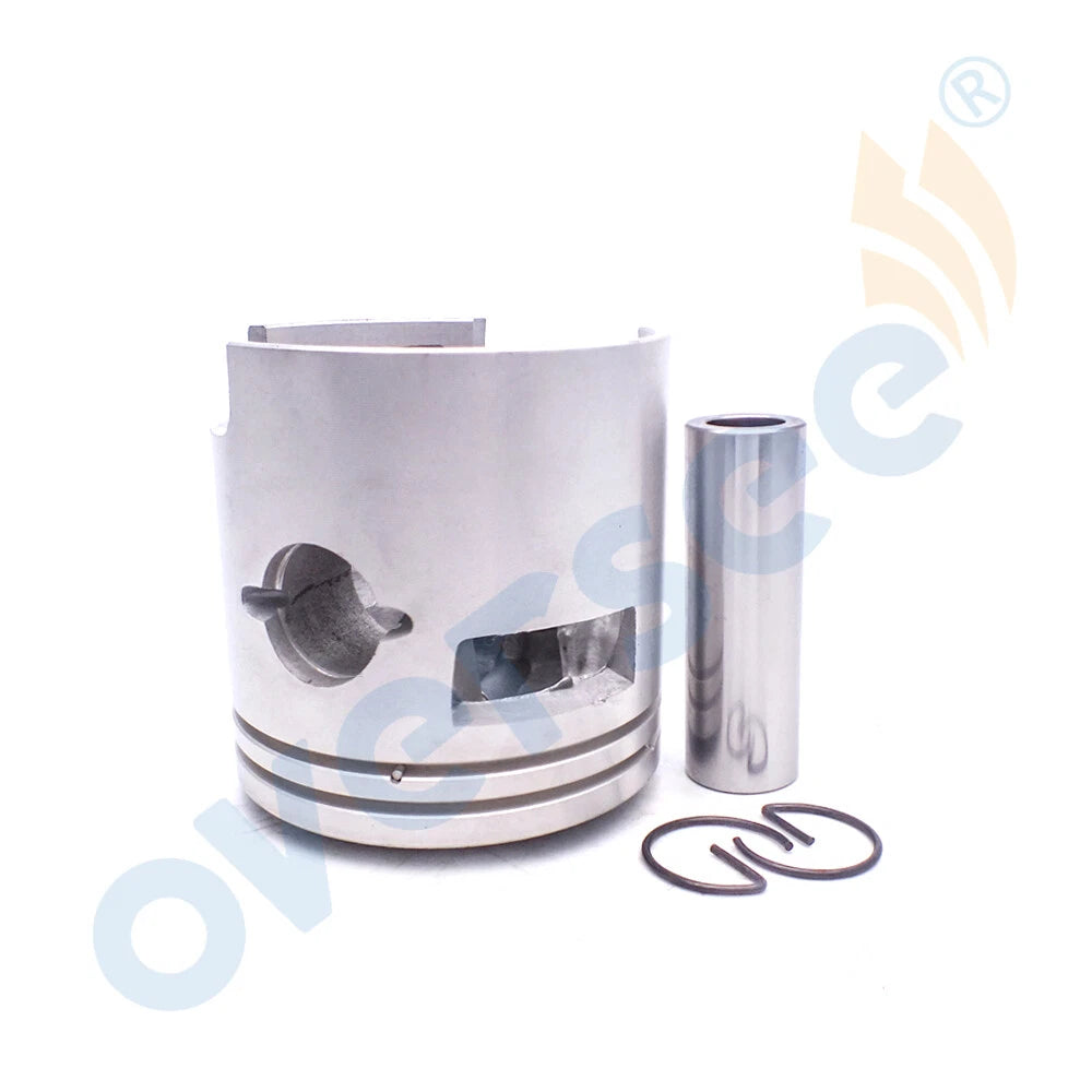 2pcs STD Piston Set for Yamaha Parsun 25 30HP Outboard (61N-11631-00-95)