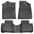 Set of 4 TPE Rubber All Weather Floor Mats for Nissan Altima (2016–2018)