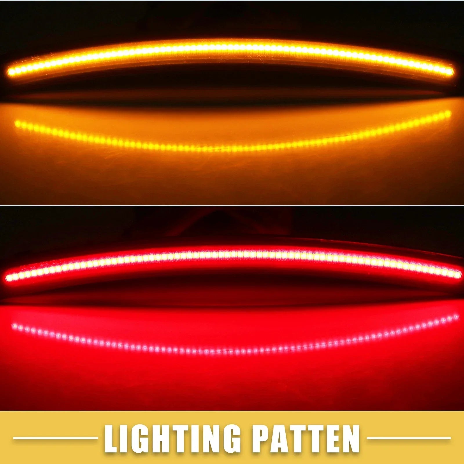 LED Side Marker Lights 2 x Amber Red for Chevrolet