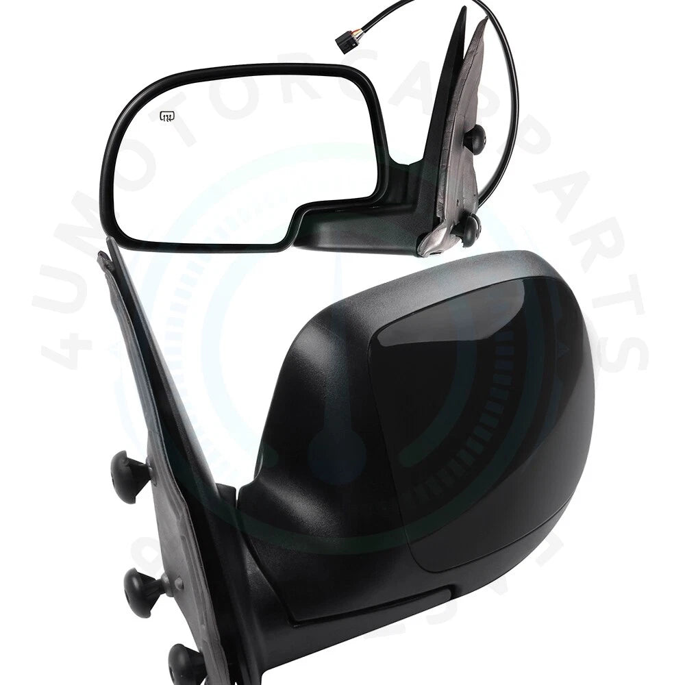 2X Power Heated Side View Mirrors for Chevy GMC Yukon (2000–2002)
