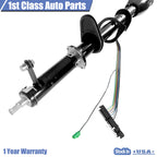 35" Universal Black Tilt Steering Column for Custom Applications (W/O Wheel)