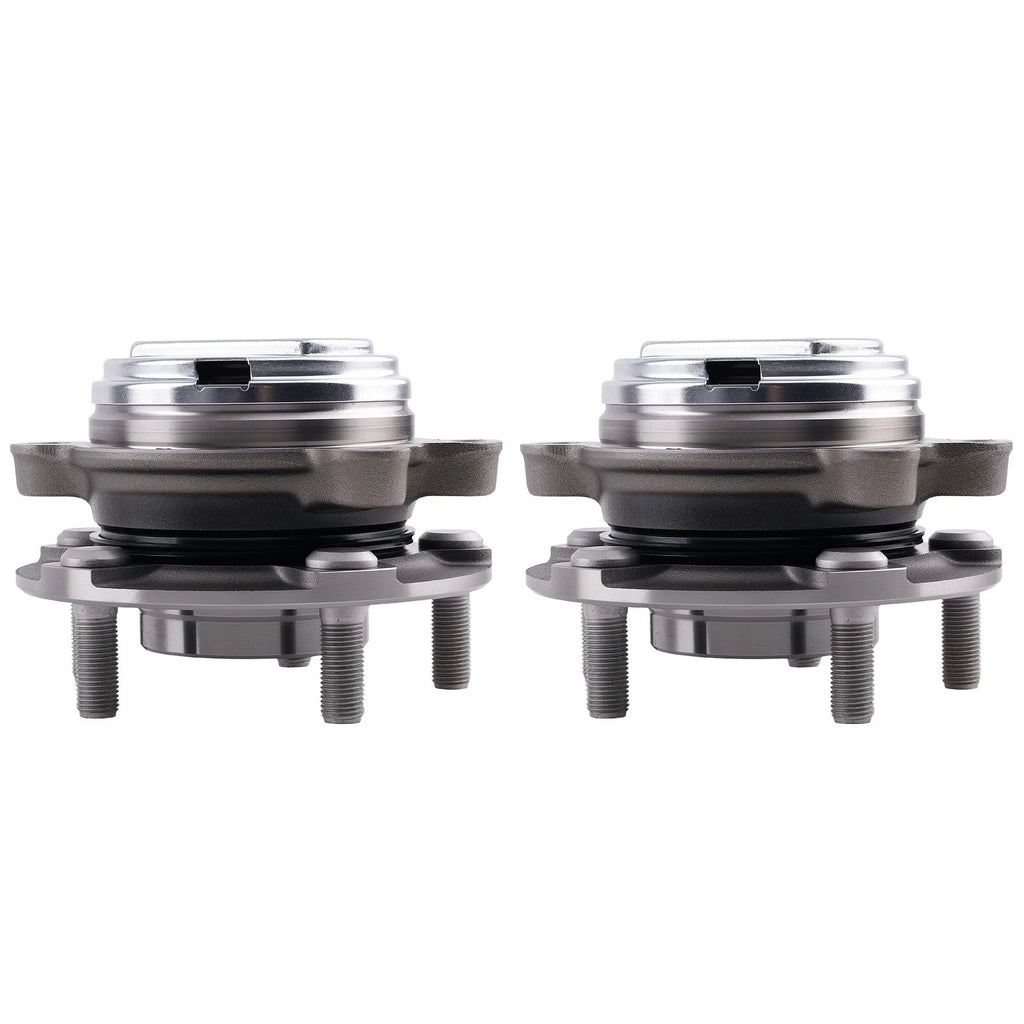 Set of 2 Front LH RH 5-Lug Wheel Hub Assembly for Infiniti M35 M45 (2006–2010) BR930890 RWD
