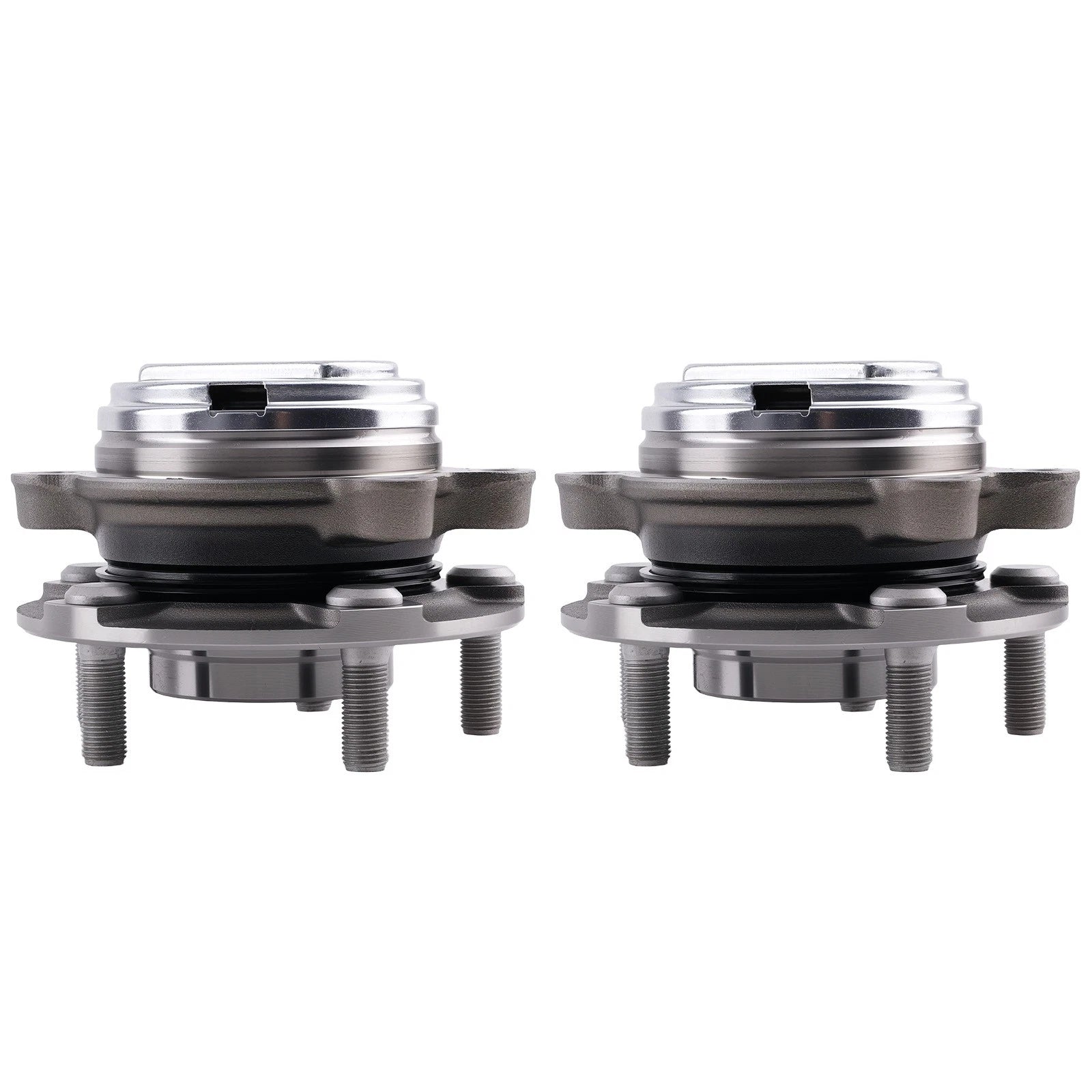 Set of 2 Front LH RH 5-Lug Wheel Hub Assembly for Infiniti M35 M45 (2006–2010) BR930890 RWD