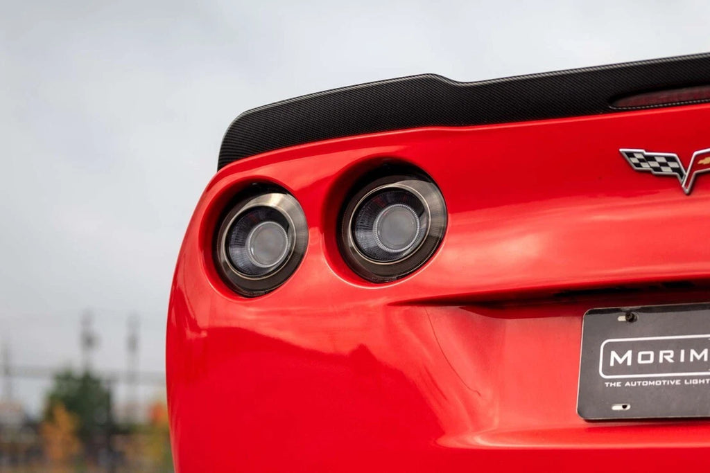 Morimoto XB LED Tail Lights Smoked Lens Replacement for 2006-2013 Chevy C6 Corvette