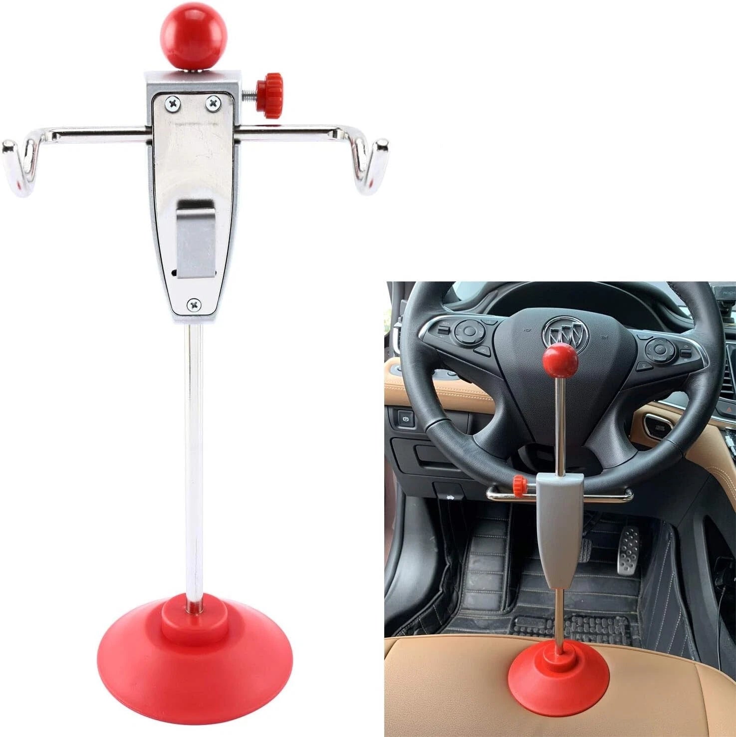 Steering Wheel Holder Stand Tool for Car (14.5"/368mm)