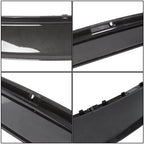 Carbon Fiber Look Trunk Decklid Panel Trim Cover for Ford Mustang (2015–2023)
