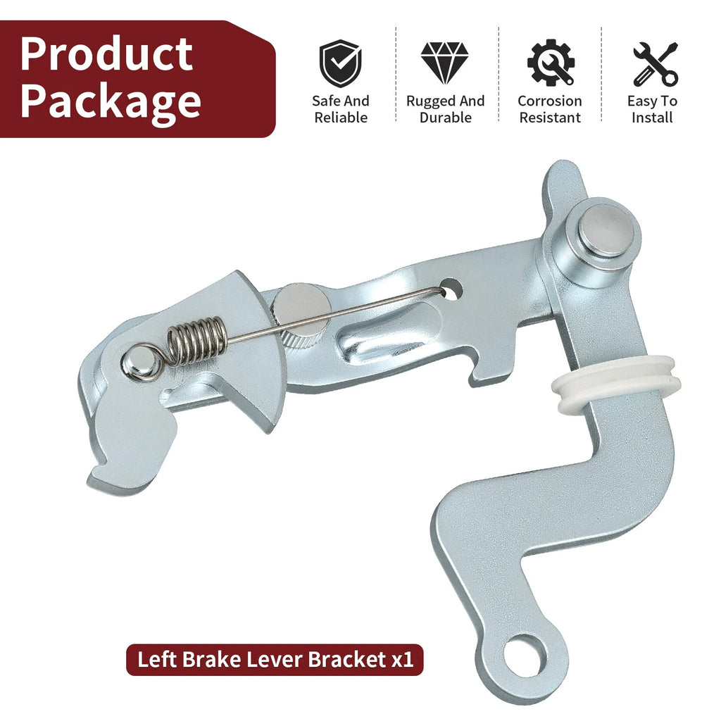 Left Brake Lever Bracket for Kawasaki Mule (2001–2024) 13236-1356